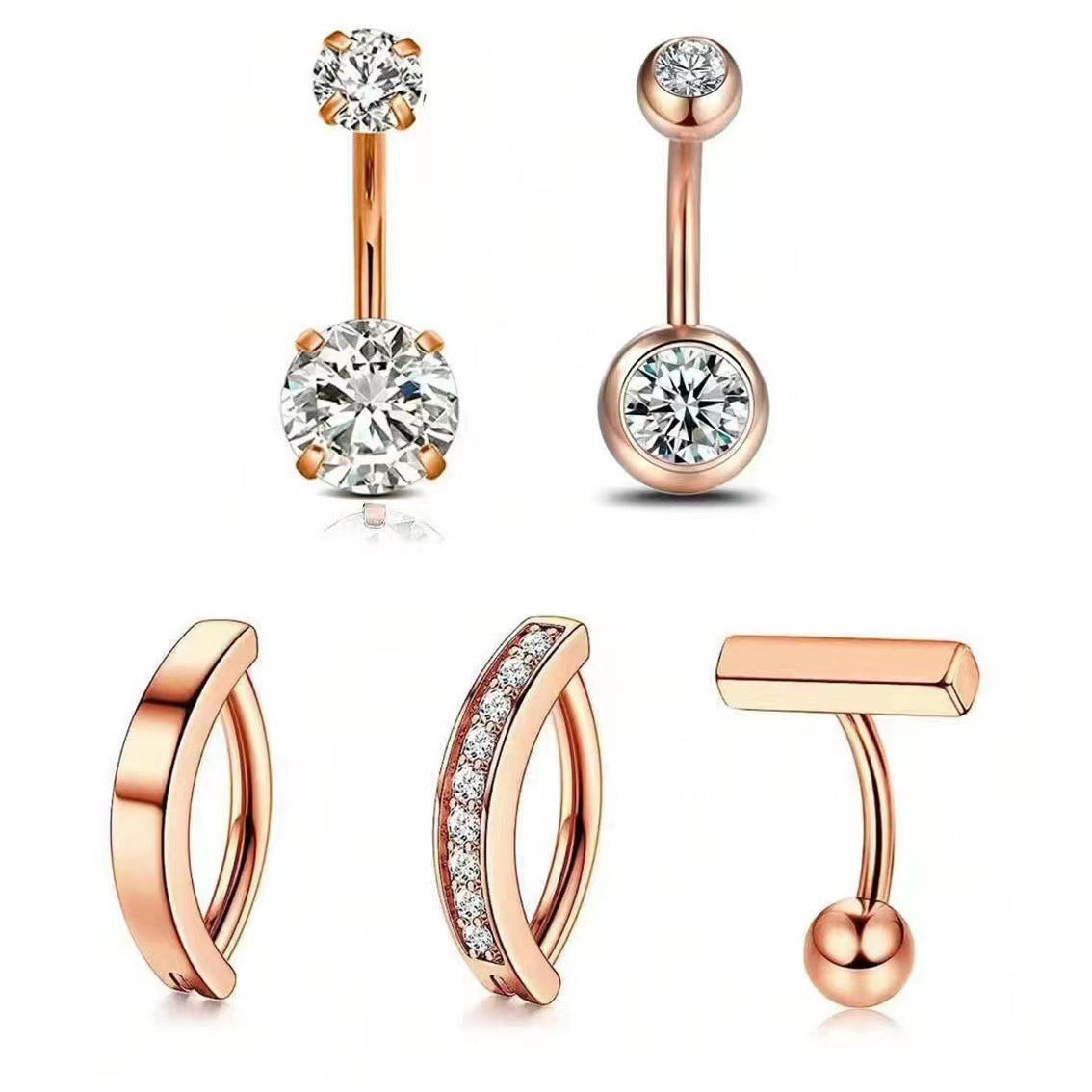 User wearing navel rings - image 9