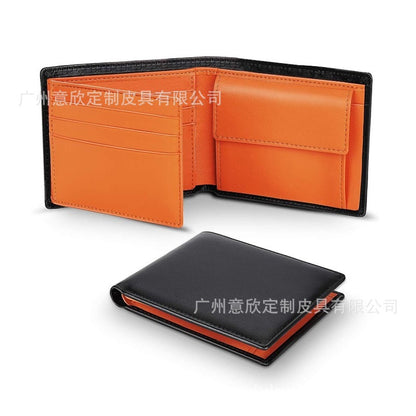 Genuine cowhide leather wallet