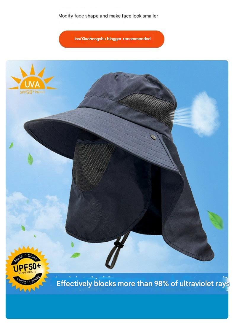Summer fishing hat with UV protection image