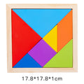 Pine 17.8*17.8*1 Tangram Set (Pack of 1)