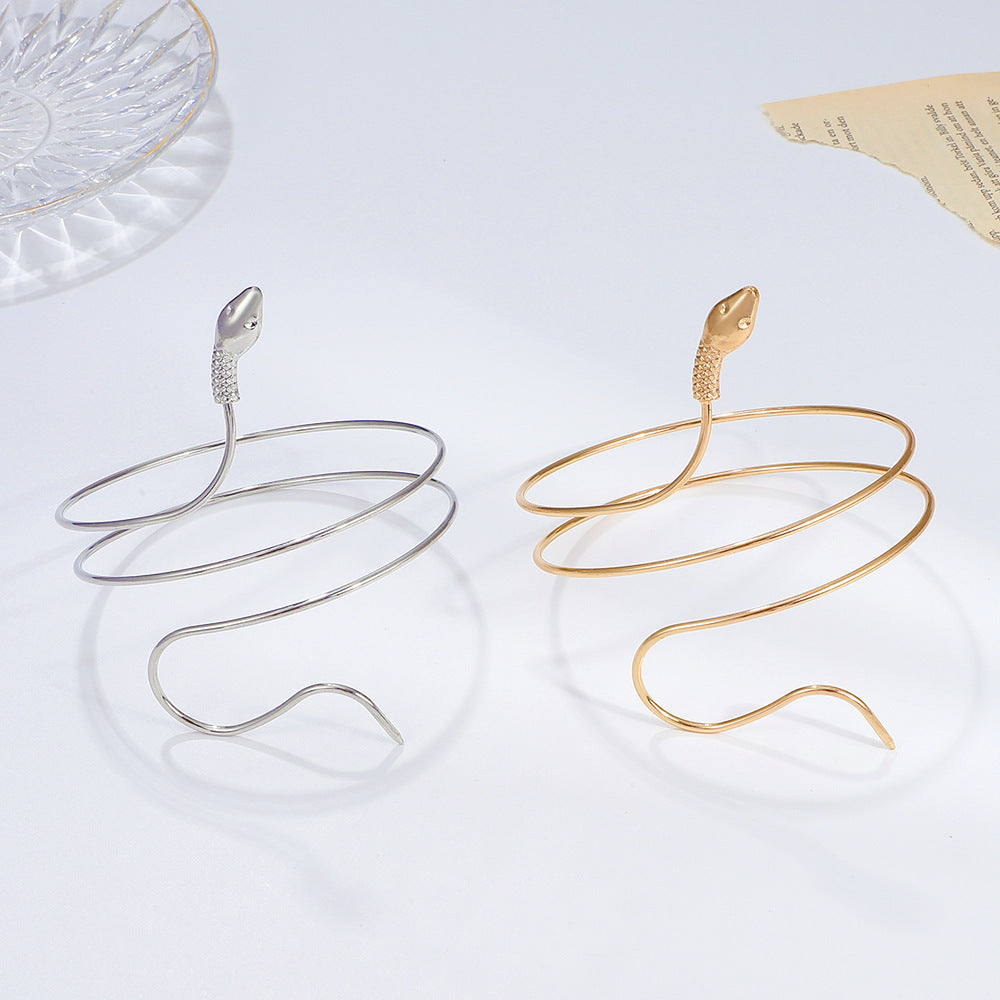 Stylish snake design bracelet image 1