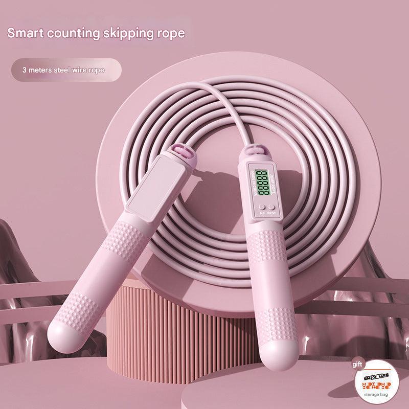 Smart Weighted Jump Rope Side View