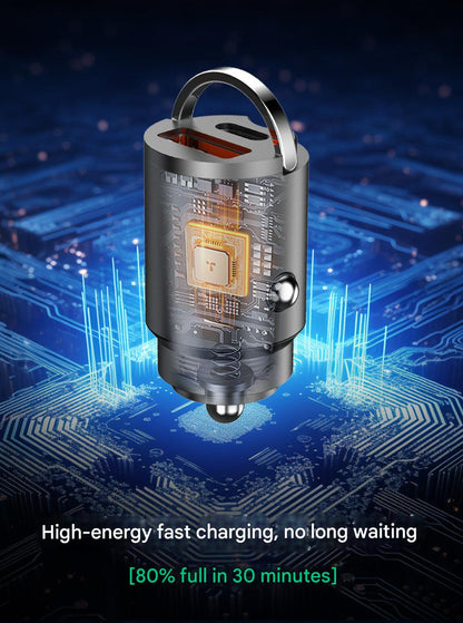 car charger compatible with Apple and Android
