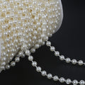 Round Pearl Beige 6mm 5m per pack (Pack of 1)