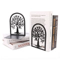 Tree of Life and Bird Bookends Set of Two - Black
