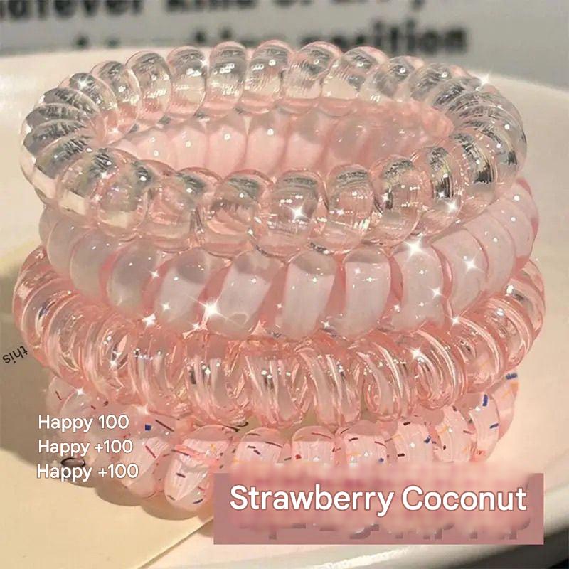 Green Grape high elasticity hair tie