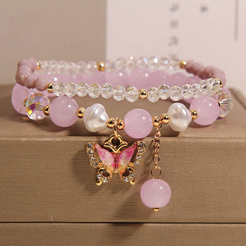 Butterfly Crystal Bracelet Image 6