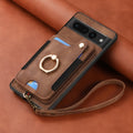 Brown [with leather lanyard]