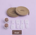 Khaki shoelaces