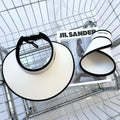 White with Black Edge 3.0 Double-Sided Ice Silk + Windproof Rope