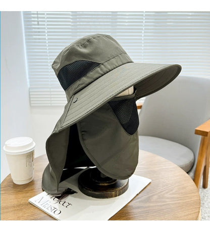 Sun protective hat for outdoor activities image