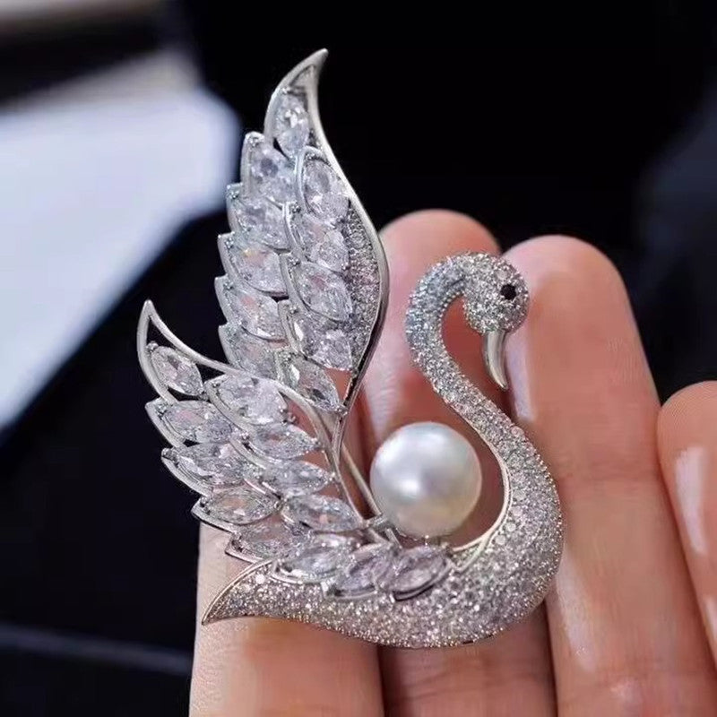 Brooch styled on coat image 4