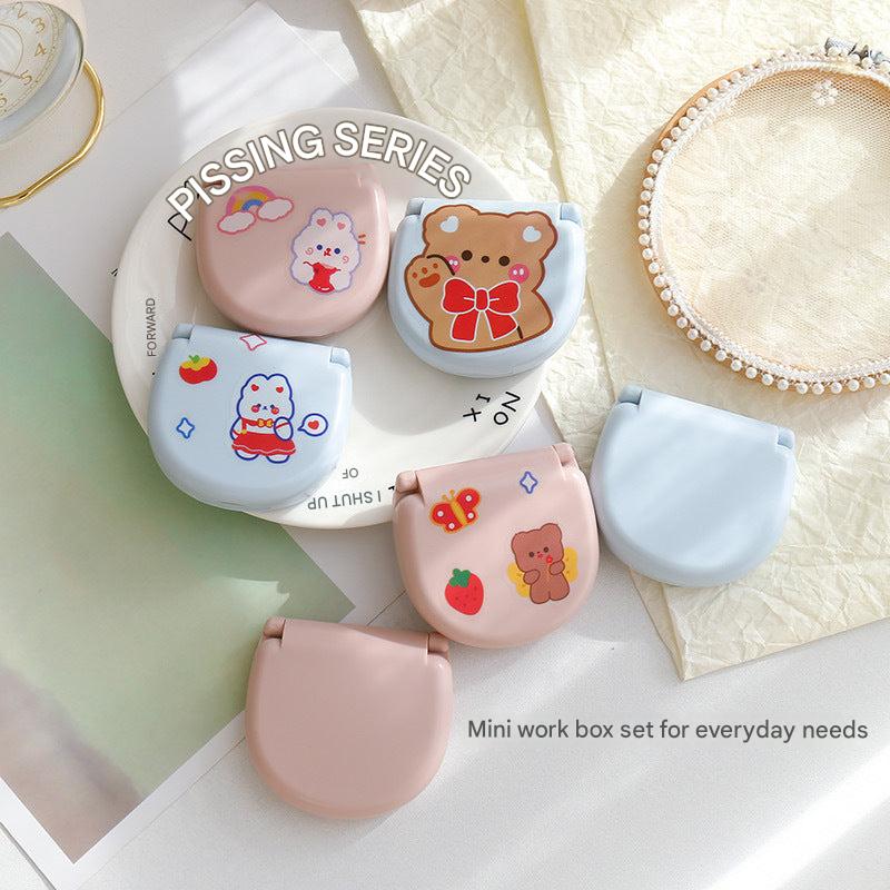 Portable sewing box for travel