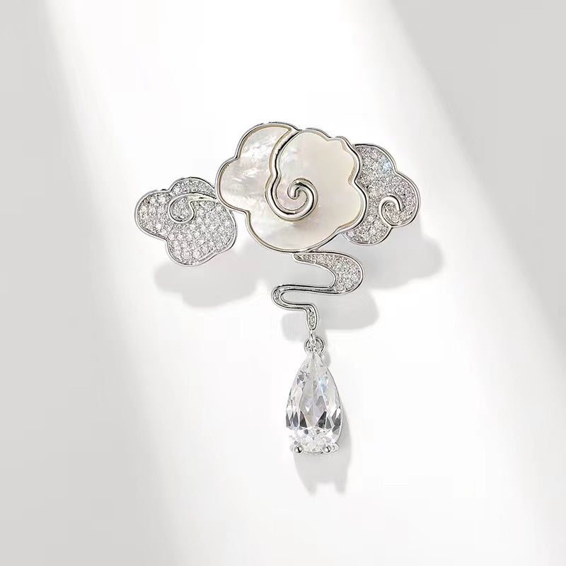 Gold and Silver Decorative Pin