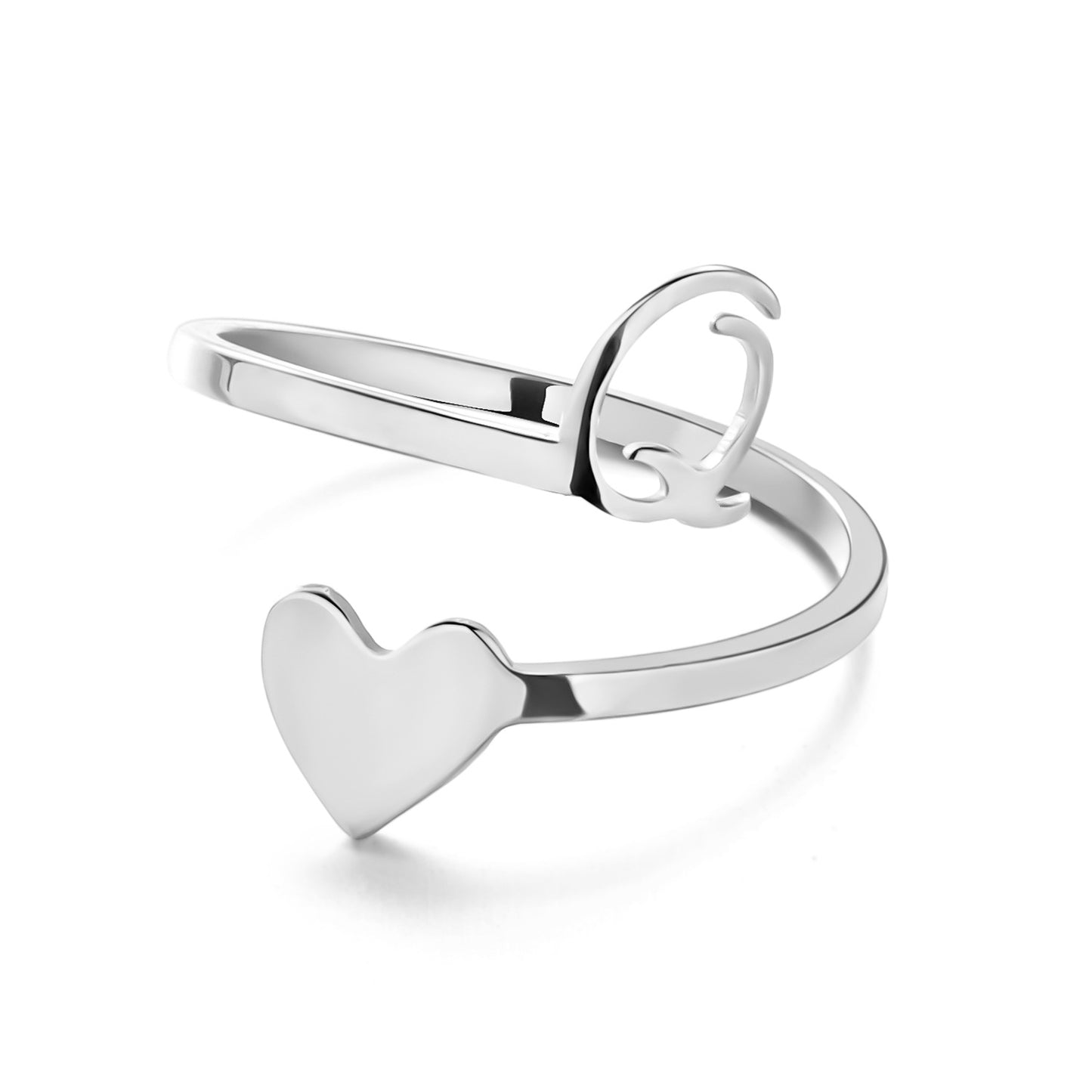 Multiple color options for women's adjustable ring