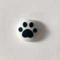 White background with black claws (No. 5)