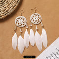 6 - Crystal Dreamcatcher White Feather