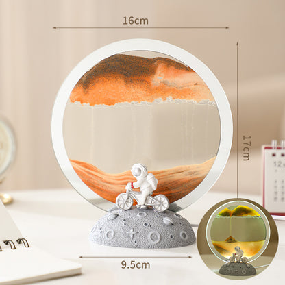 flowing sand decor piece