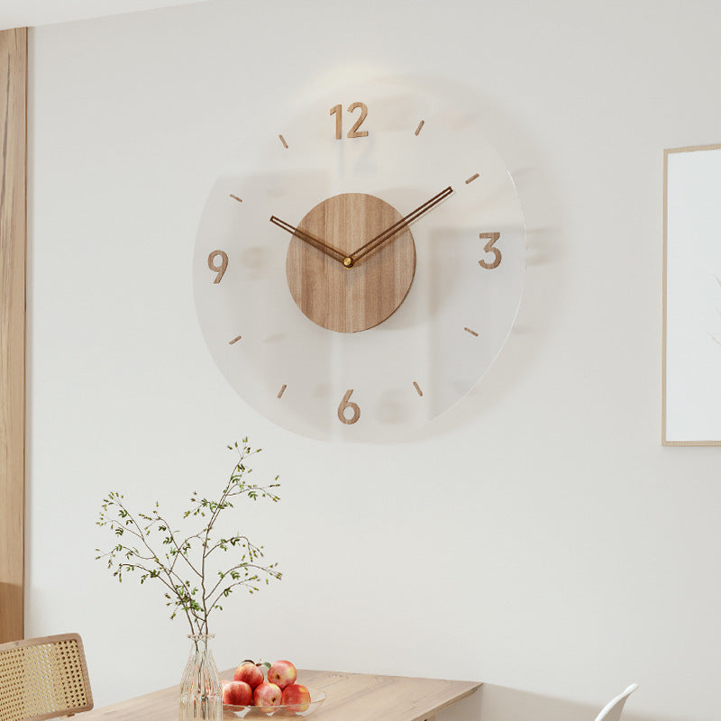 Silent Mechanism Wall Clock Image 4