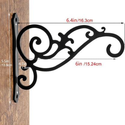 Wall-mounted garden tool organizer image 1