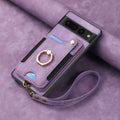 Light purple [with leather lanyard]