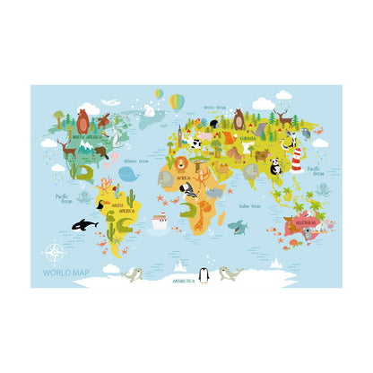 Cartoon animal decals decoration