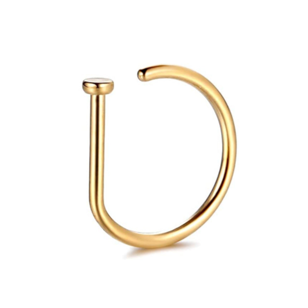 colorful stainless steel nose ring variety image 5