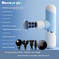 Sky Blue T Model - 6 Speeds + 4 Massage Heads