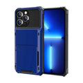 Flip card slot--blue