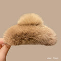 Light Coffee Real Rex Rabbit Fur [Approx. 13cm]