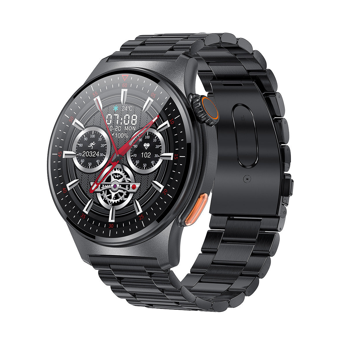 QW49 Smartwatch hands-on with user interface