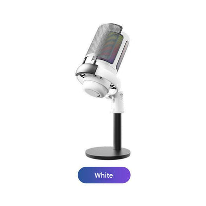 Image of Professional USB Condenser Microphone with adjustable arm