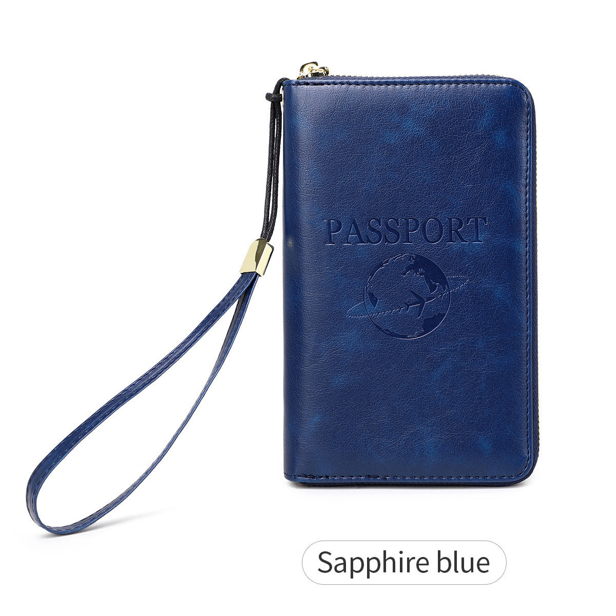 RFID passport holder gray