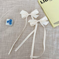 Milk White Floating Ribbon Bow *1 piece