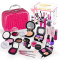 Luxury Magenta Leather Bag 21-Piece Set + Hot Stamping Gift Box