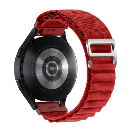 Premium Nylon Sport Band for Samsung Galaxy Watch 4/5/6 & Huawei GT3 - 18/20/22mm Adjustable Sizes