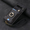 Black [with leather lanyard]