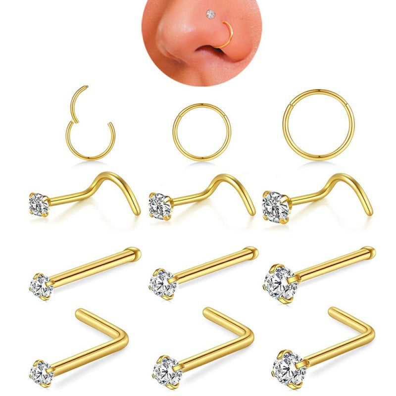 Versatile nose studs collection image 9
