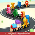 10-piece Magnetic Number Train (Pack of 1)