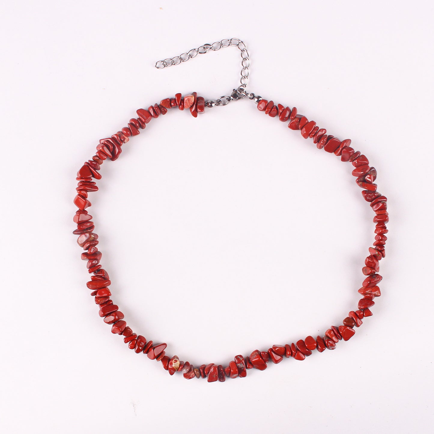 Crystal necklace with diverse stones image 9