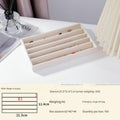 Beige Bracelet Tray (4 Horizontal Slots) (Pack of 1)
