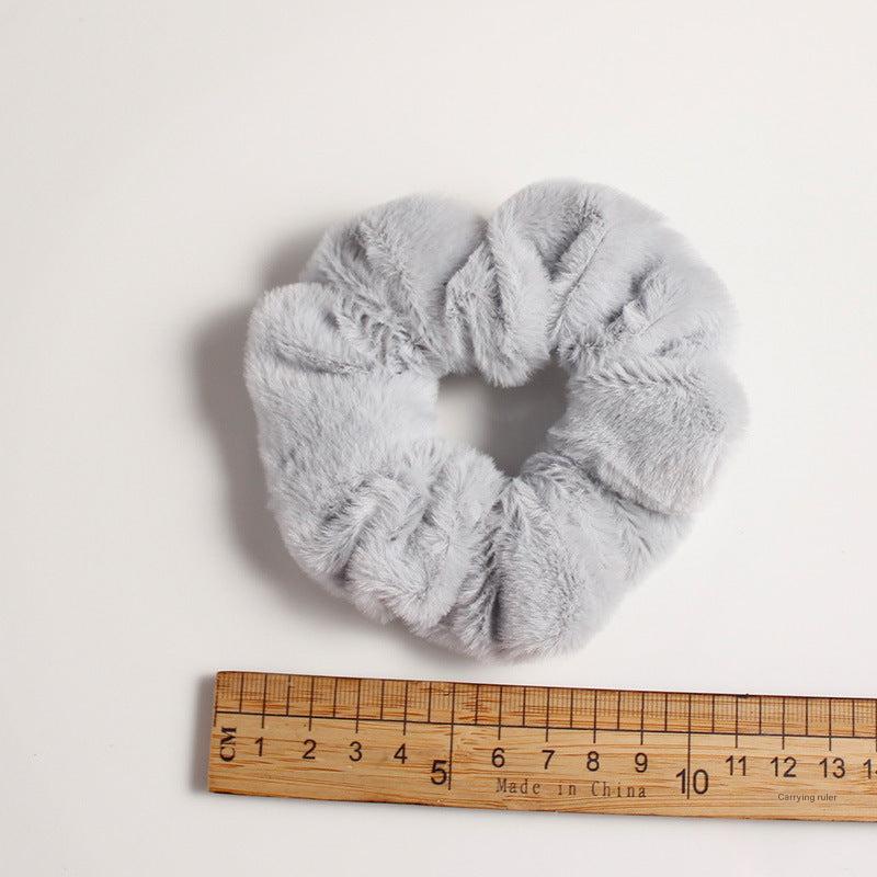 Adorable plush headband for kids in purple color