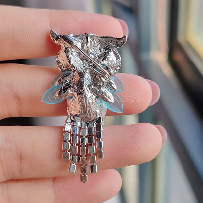 Stylish owl pin for fashion lovers