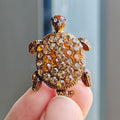 XZ0261-12 Yellow Turtle