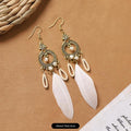11 - Super Fairy Vintage Single White Feather