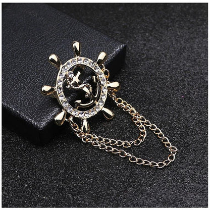 Stylish Alloy Brooch with Tassels Image 1