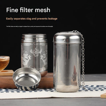 Tea filter for loose leaves