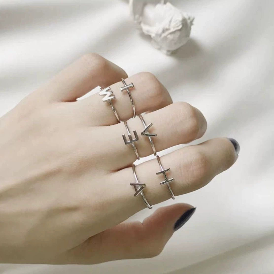 Gift-ready packaging of Alphabet Ring 4