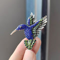 XZ0208-5 Dark Blue Silver Base