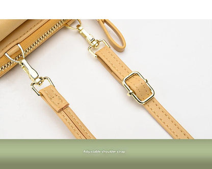 Stylish women's crossbody bag in PU leather